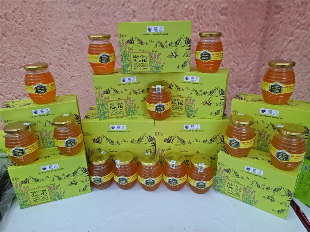 Mật ong bạc hà Hà Giang